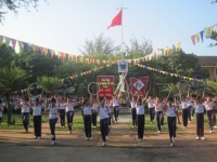 Trường THCS Kim Đồng tổ chức sinh hoạt kỉ niệm ngày 15/10 và khai mạc Hội khỏe phù đổng